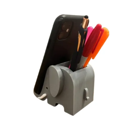 Soporte Movil Celular Elefante Lapicero - Image 3