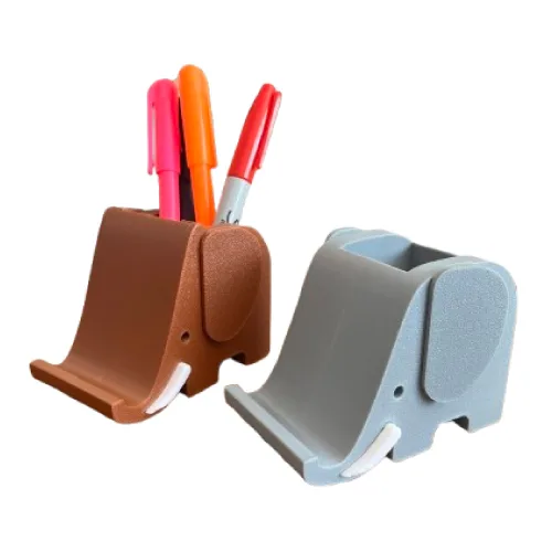 Soporte Movil Celular Elefante Lapicero